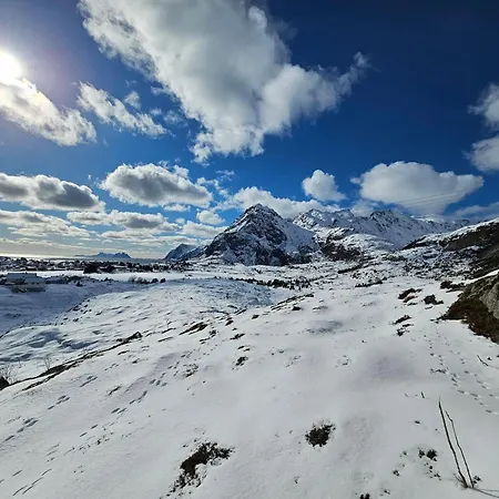 Lofoten Finnhavn Ovre - Panoramic View Sørvågen