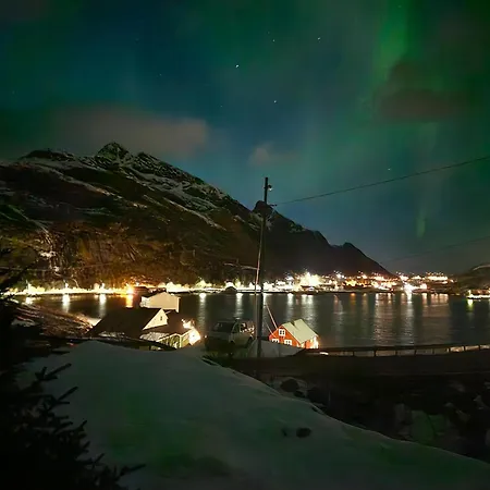 Lofoten Finnhavn Ovre - Panoramic View Sørvågen
