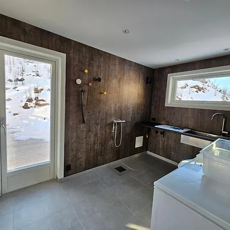 Lofoten Finnhavn Ovre - Panoramic View Сasa de vacaciones Sørvågen