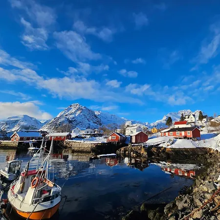 Lofoten Finnhavn Ovre - Panoramic View * Sørvågen