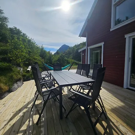 Lofoten Finnhavn Ovre - Panoramic View 度假居 Sørvågen