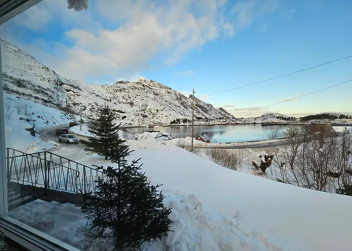 Lofoten Finnhavn Ovre - Panoramic View *