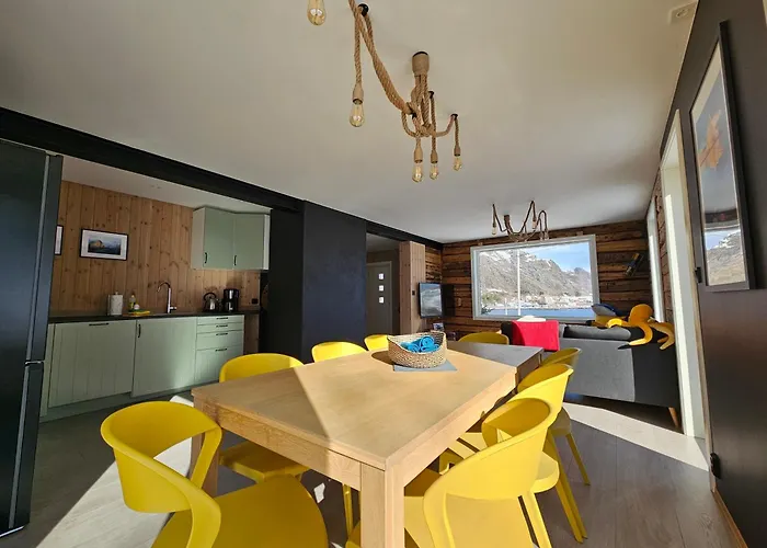 Feriehus Lofoten Finnhavn øvre - Panoramic View *