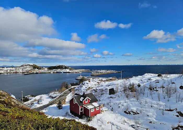 Lofoten Finnhavn Ovre - Panoramic View Sørvågen