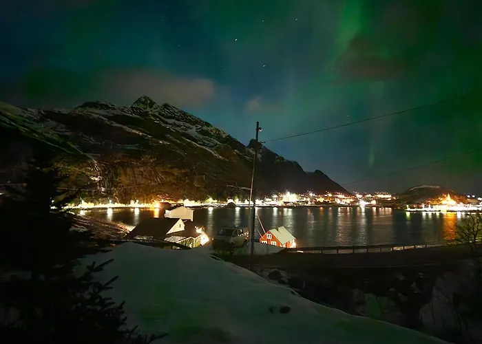 Lofoten Finnhavn Ovre - Panoramic View Sørvågen