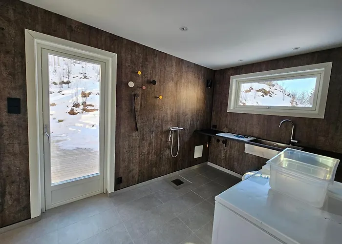 Lofoten Finnhavn øvre - Panoramic View Feriehus Sørvågen