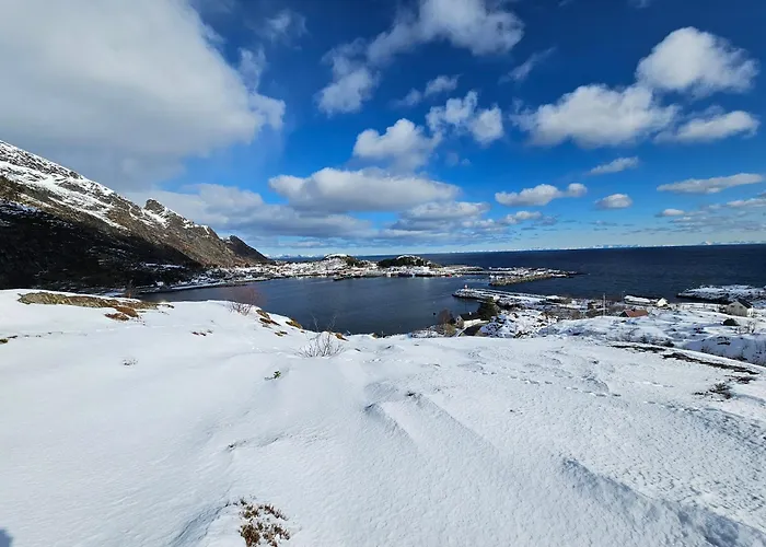 Lofoten Finnhavn Ovre - Panoramic View *