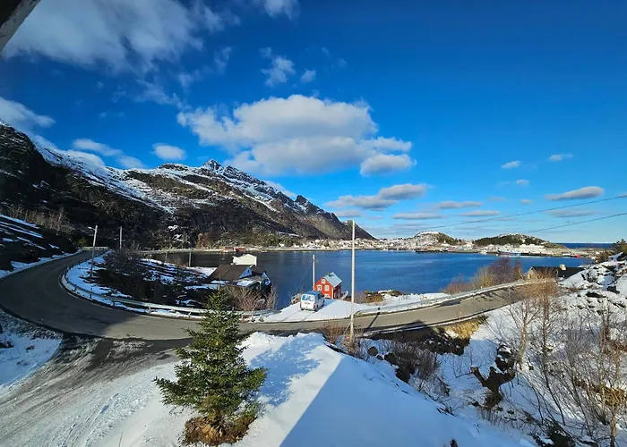 Lofoten Finnhavn Ovre - Panoramic View Semesterbostad