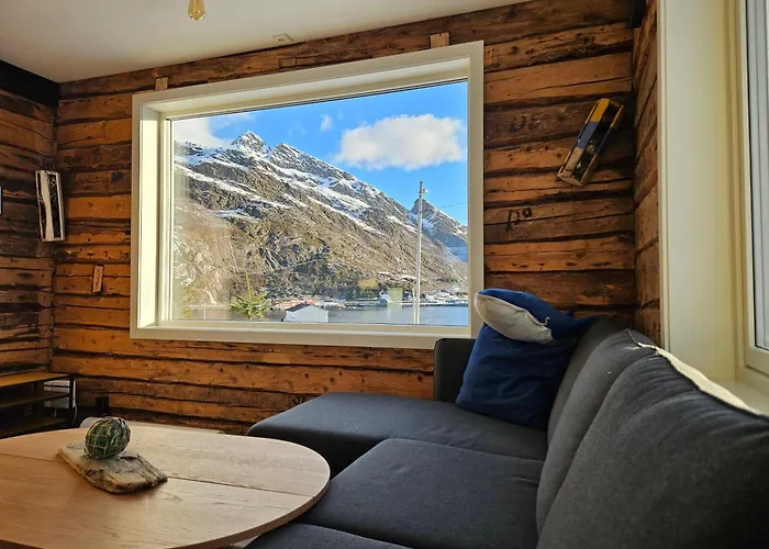 Lofoten Finnhavn Ovre - Panoramic View 펜션 Sørvågen